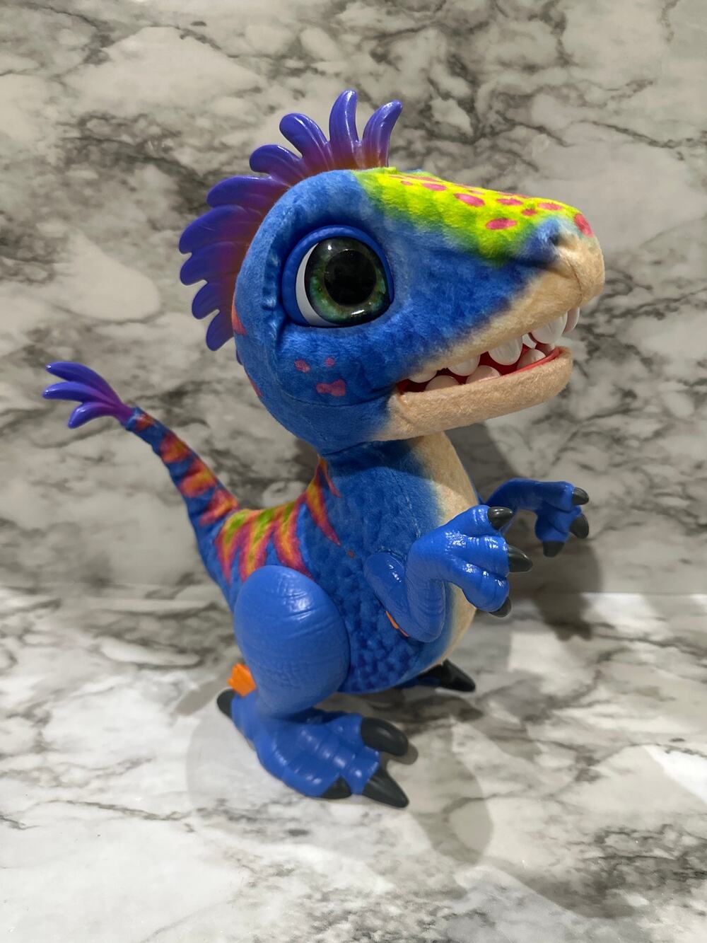 Fur Real Blue Dinosaur
